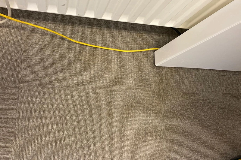 Tapijt reinignen - na - schoonmaakbedrijf LJ de Vries